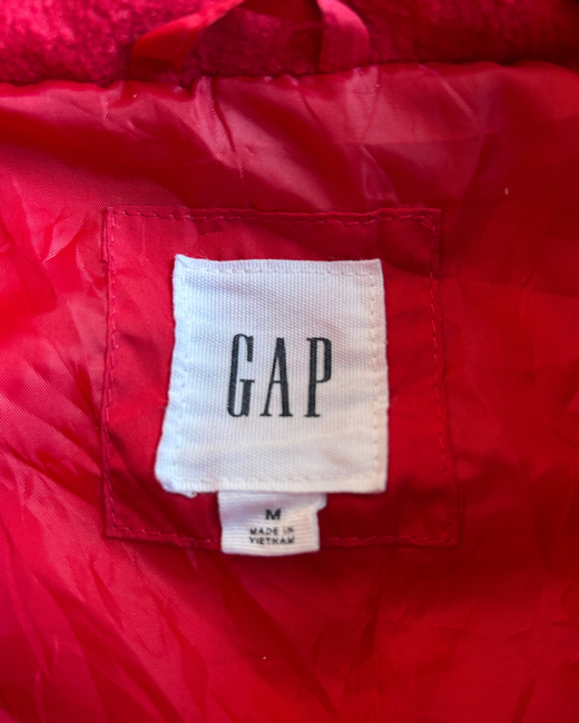 Abrigo sin mangas Gap Mujer Rojo M