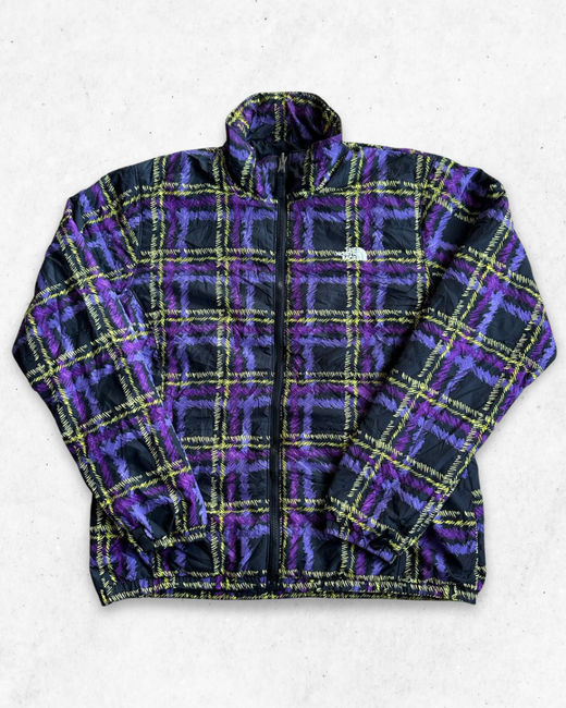 Abrigo The North Face Mujer Morado a Cuadros L