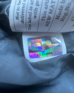 Abrigo The North Face Mujer Morado a Cuadros L