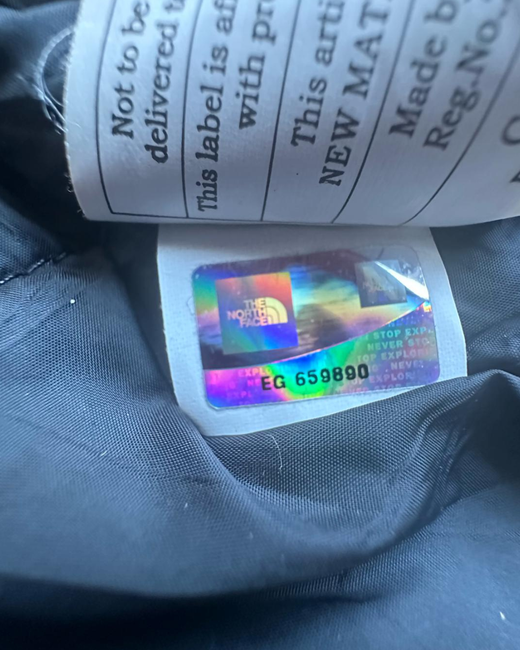 Abrigo The North Face Mujer Morado a Cuadros L