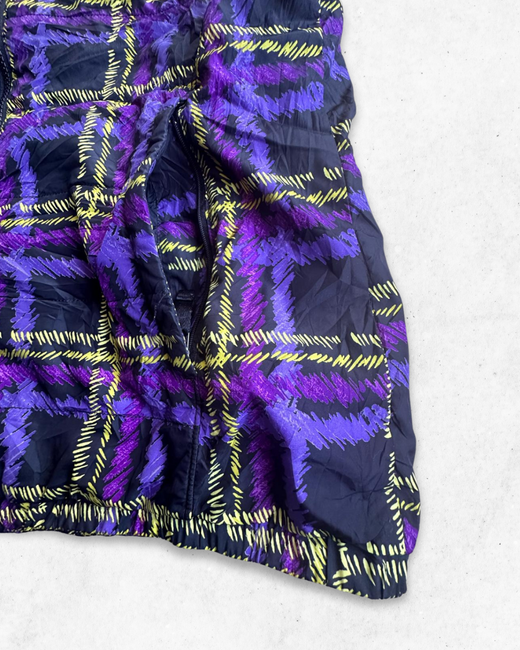 Abrigo The North Face Mujer Morado a Cuadros L