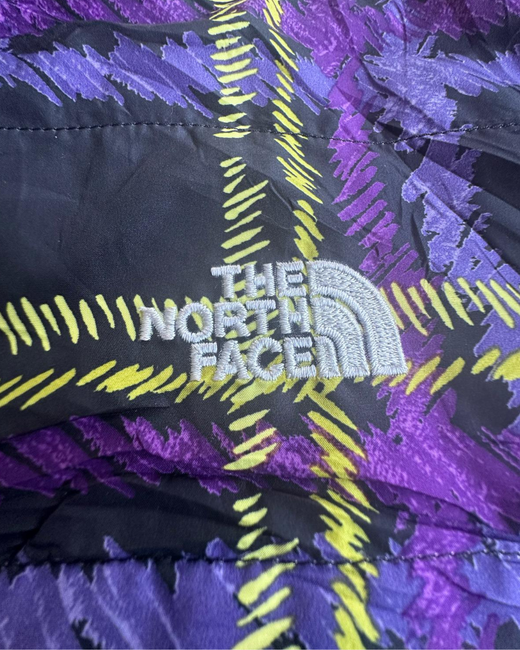 Abrigo The North Face Mujer Morado a Cuadros L