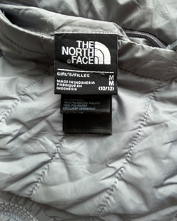 Abrigo The North Face Reversible Niñas Rosa y Gris M - Segunda Mano