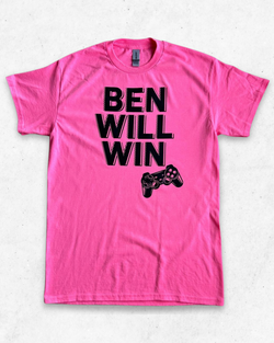 Camiseta American Vintage Ben Will Win Rosa M - Segunda Mano