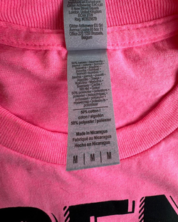 Camiseta American Vintage Ben Will Win Rosa M - Segunda Mano