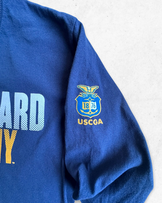 Camiseta American Vintage Coast Guard Academy Azul Marino S - Segunda Mano
