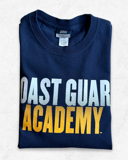Camiseta American Vintage Coast Guard Academy Azul Marino S - Segunda Mano