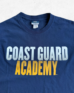 Camiseta American Vintage Coast Guard Academy Azul Marino S - Segunda Mano