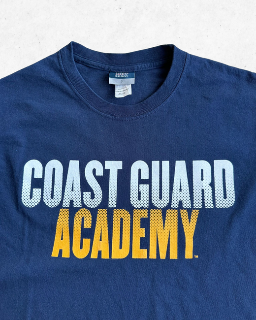Camiseta American Vintage Coast Guard Academy Azul Marino S - Segunda Mano