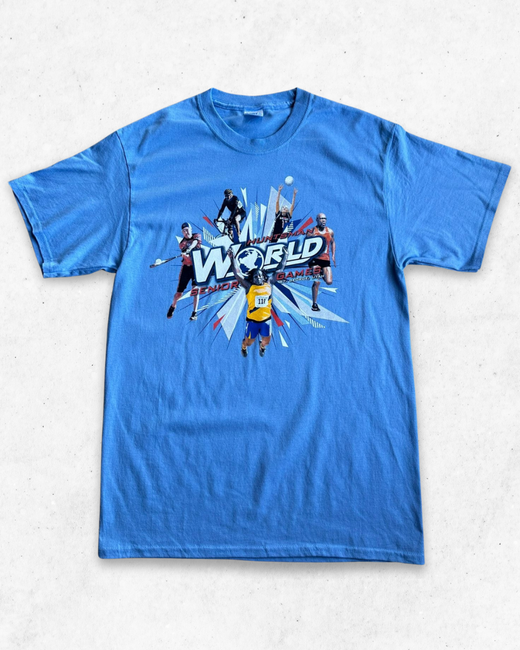 Camiseta American Vintage Huntsman World Azul Claro M