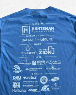 Camiseta American Vintage Huntsman World Azul Claro M - Segunda Mano