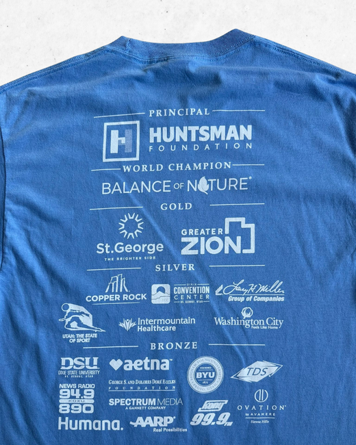 Camiseta American Vintage Huntsman World Azul Claro M - Segunda Mano