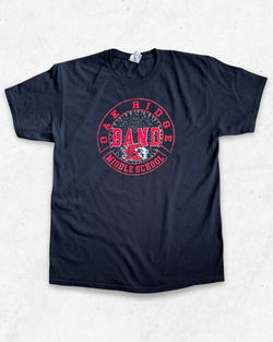 Camiseta American Vintage Oak Ridge Band Negro L - Segunda Mano