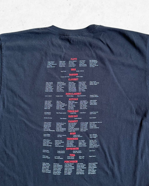 Camiseta American Vintage Oak Ridge Band Negro L - Segunda Mano