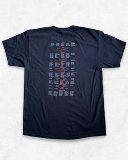 Camiseta American Vintage Oak Ridge Band Negro L - Segunda Mano