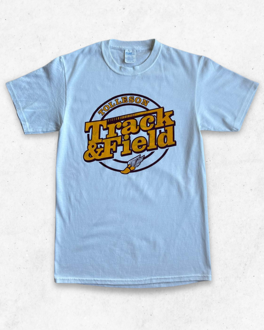 Camiseta American Vintage Track & Field Blanco S