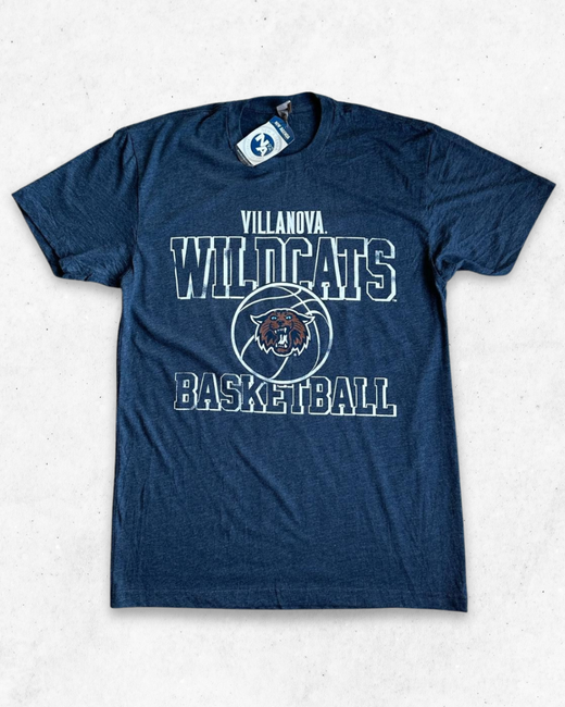 Camiseta American Vintage Villanova Wildcats University Azul M