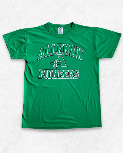 Camiseta American Vintage Alleman Pioneers Verde S