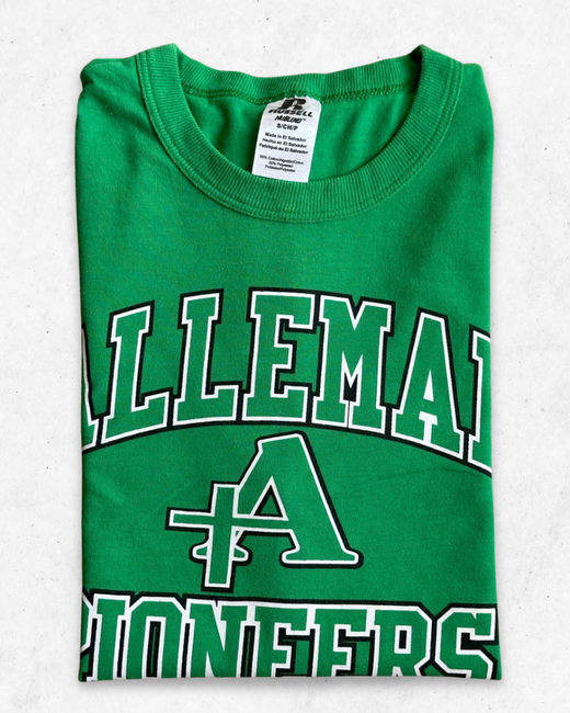 Camiseta American Vintage Alleman Pioneers Verde S