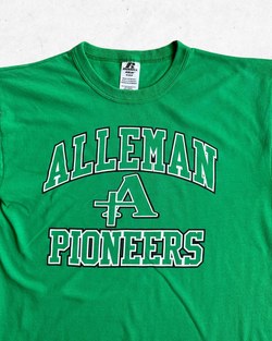 Camiseta American Vintage Alleman Pioneers Verde S