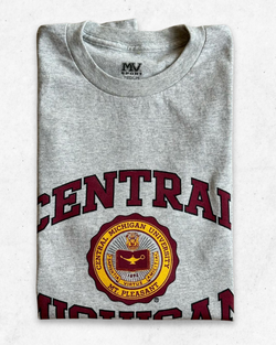 Camiseta American Vintage Central Michigan University Gris M
