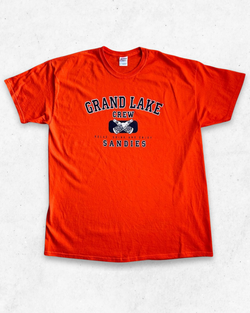 Camiseta American Vintage Grand Lake Colorado Naranja XL - Segunda Mano