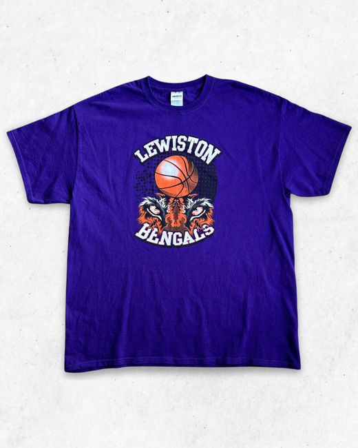 Camiseta American Vintage Lewiston Bengals Morado XL