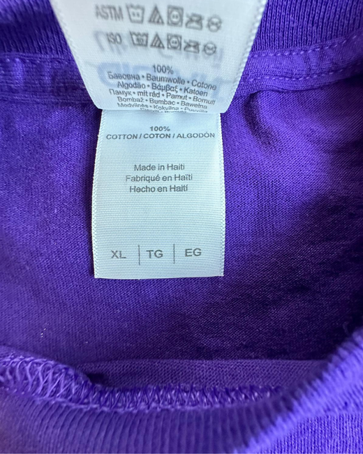 Camiseta American Vintage Lewiston Bengals Morado XL