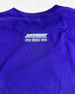 Camiseta American Vintage Lewiston Bengals Morado XL