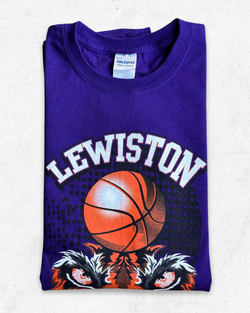 Camiseta American Vintage Lewiston Bengals Morado XL