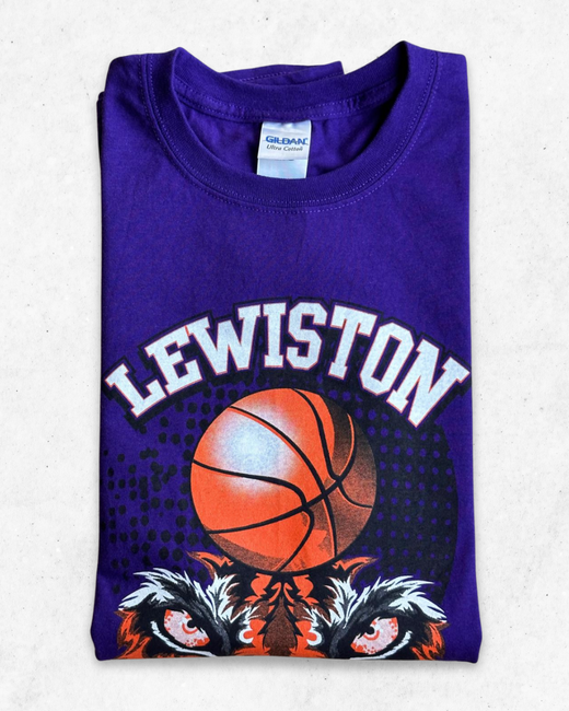 Camiseta American Vintage Lewiston Bengals Morado XL
