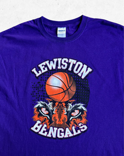 Camiseta American Vintage Lewiston Bengals Morado XL
