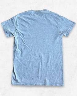 Camiseta American Vintage Liberty Baseball Gris Claro S