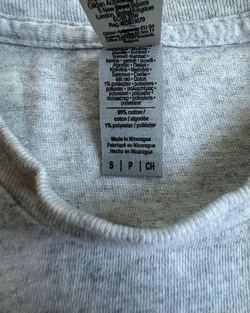 Camiseta American Vintage Liberty Baseball Gris Claro S