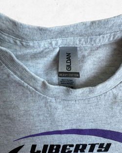 Camiseta American Vintage Liberty Baseball Gris Claro S