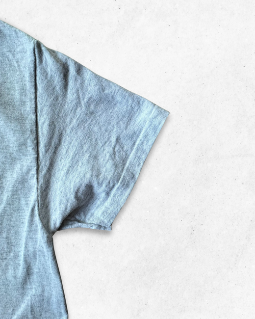Camiseta American Vintage Liberty Baseball Gris Claro S