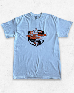 Camiseta American Vintage Prairie Hawks Volleyball Blanco M - Segunda Mano