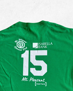 Camiseta American Vintage Soccer League Verde L - Segunda Mano