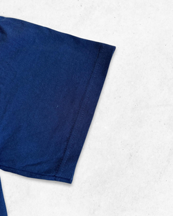 Camiseta American Vintage Spring Arbor University Azul Marino S - Segunda Mano