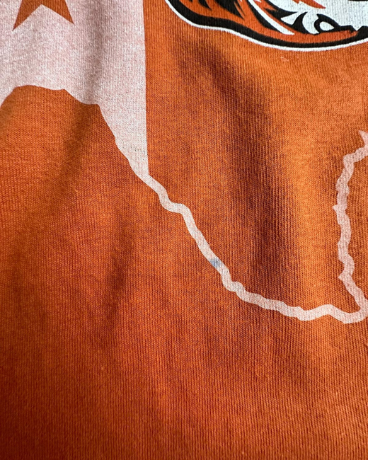 Camiseta American Vintage Texas Naranja L