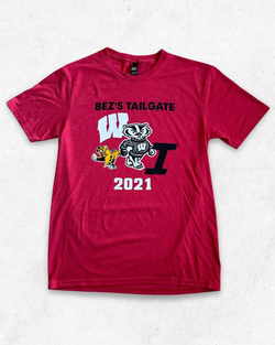 Camiseta American Vintage Wisconsin Badgers University Rojo M