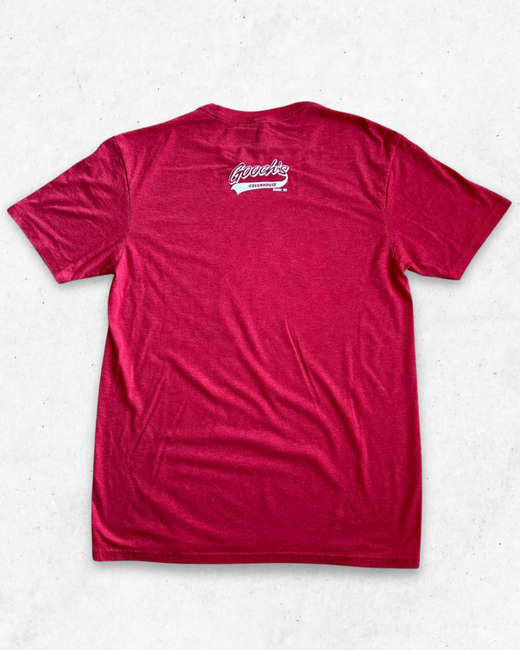 Camiseta American Vintage Wisconsin Badgers University Rojo M