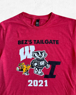 Camiseta American Vintage Wisconsin Badgers University Rojo M