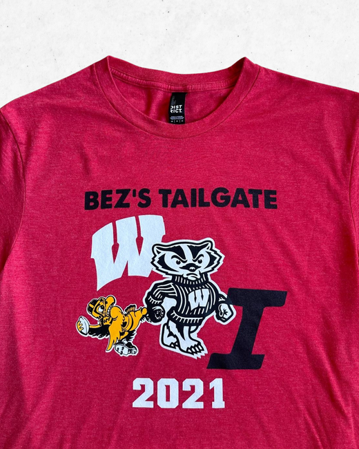 Camiseta American Vintage Wisconsin Badgers University Rojo M