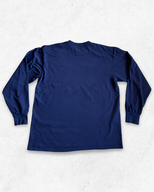 Camiseta de Manga Larga NFL Chicago Bears Azul Marino L