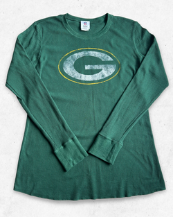 Camiseta de Manga Larga NFL Green Bay Packers Mujer Verde XXL - Segunda Mano