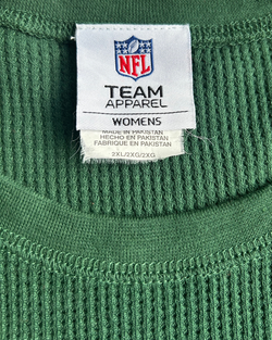 Camiseta de Manga Larga NFL Green Bay Packers Mujer Verde XXL - Segunda Mano