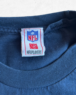 Camiseta de Manga Larga NFL New England Patriots 54 Tedy Bruschi Azul Marino L - Segunda Mano