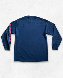 Camiseta de Manga Larga NFL New England Patriots 54 Tedy Bruschi Azul Marino L - Segunda Mano