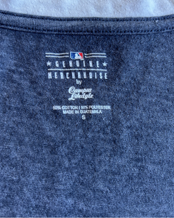 Camiseta MLB Boston Red Sox Mujer Gris S